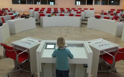 Demokratie in rot und weiß – zum Mitmachen
